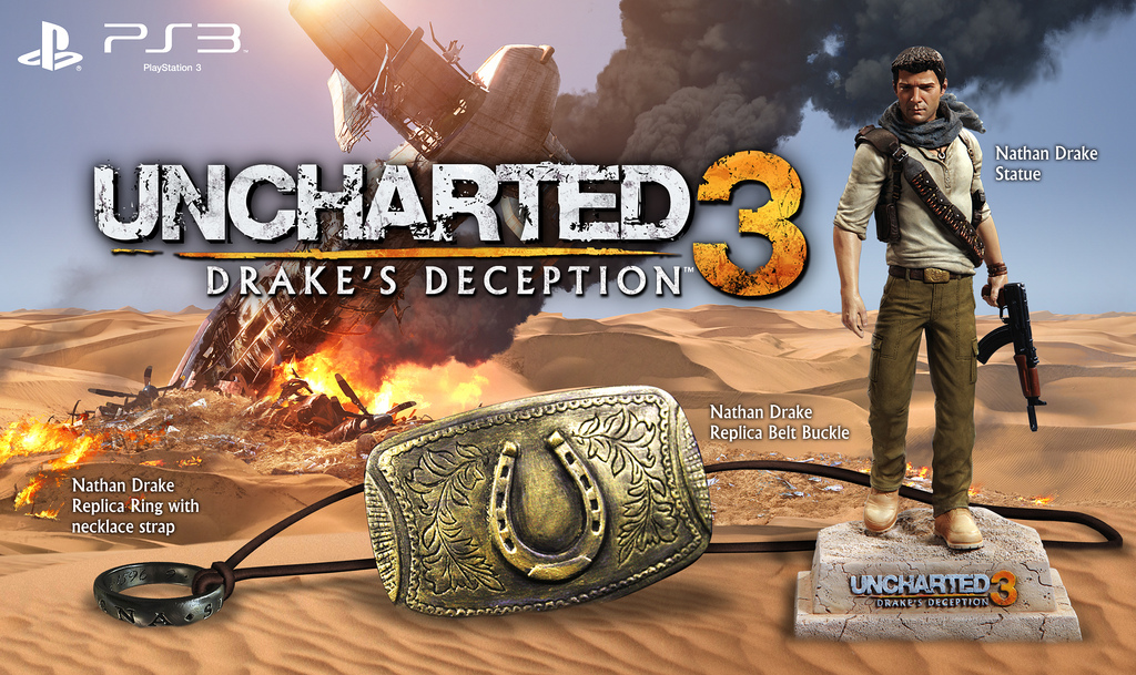 Playstation 3 - Uncharted 3 Drake's Deception {PRICE DROP}