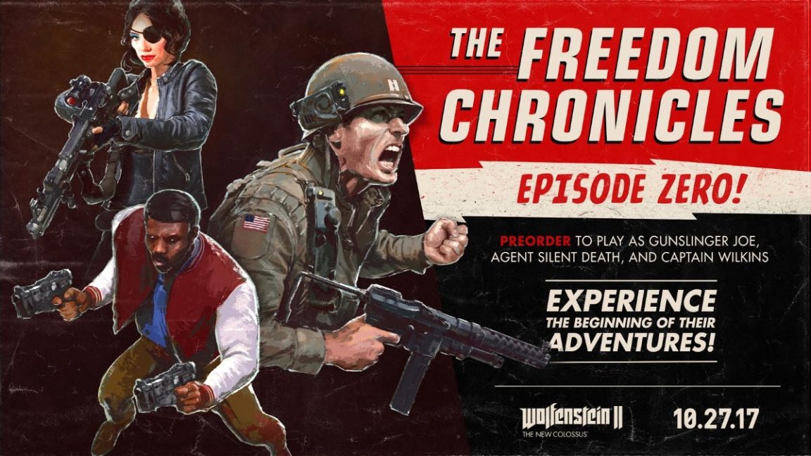 Wolfenstein 2: The New Colossus DLC content