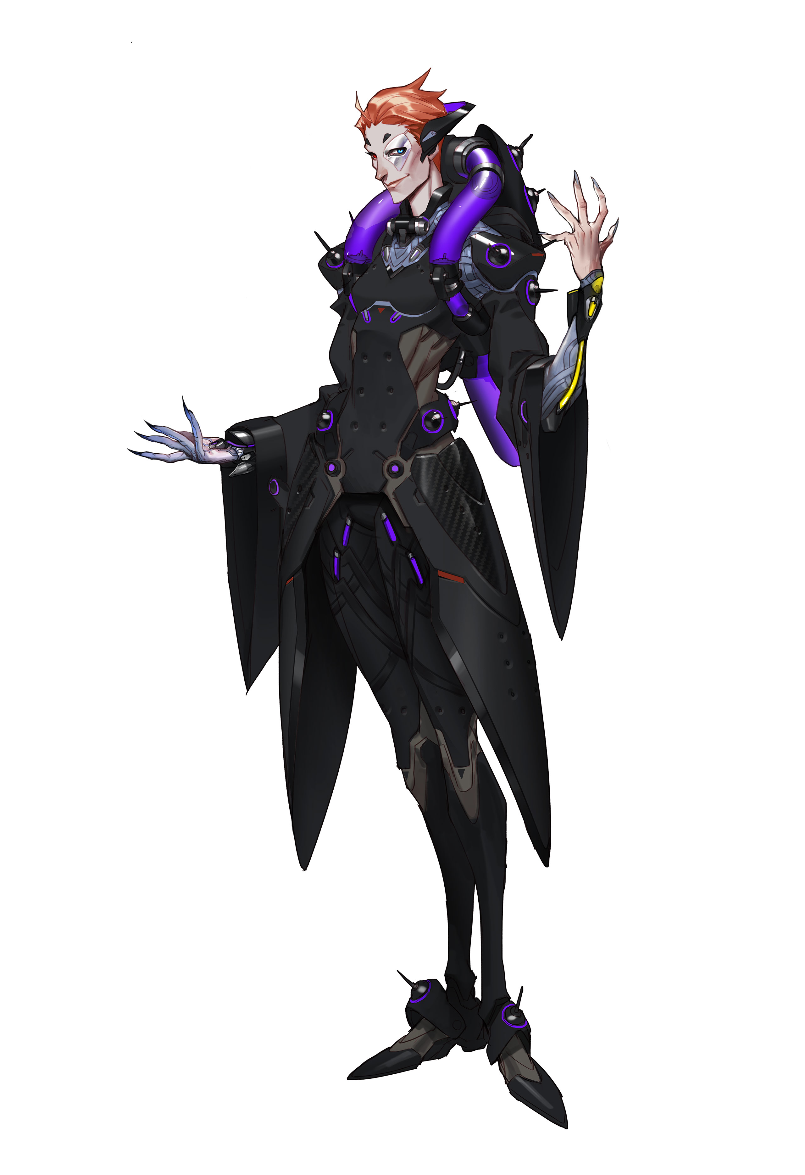 Overwatch Moira concept