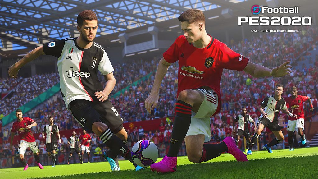 PES 2020 has secured official licenses for Juventus and Manchester United