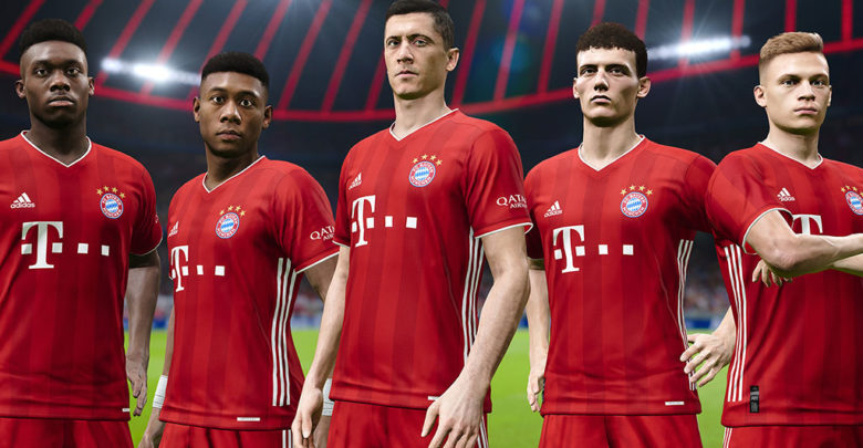 Bayern Munich in PES 2021 Season Update