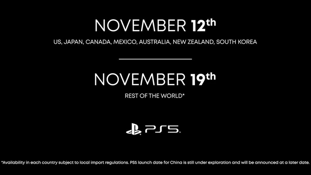 PS5 launch
